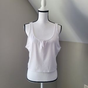 Lululemon Cropped Henley Tank Top